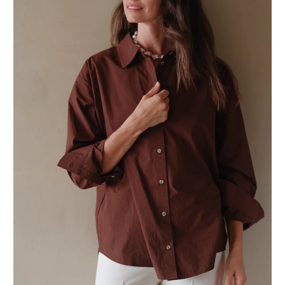 Poplin Button Down